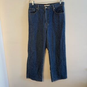 Levi's High Waisted Straight Jeans, Size 32